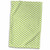 3D Rose Lime Green and White Chevron TWL_183273_1 Towel, 15" x 22"