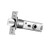 Baldwin 5513.260 Interior Passage Latch with 2-3/8-Inch Backset, Chrome