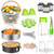 MIBOTE 14 Pcs Accessories Set Compatible with Instant Pot 5,6,8 Qt - Steamer Baskets, Springform Pan, Egg Steamer Rack, Egg Bites Mold, Dish Plate Clip, Kitchen Tong, Oven Mitts, Magnetic Cheat Sheets