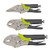 Craftsman Evolv 3 Piece Locking Pliers Set, 9-10061