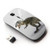 KOOLmouse [ Optical 2.4G Wireless Mouse ] [ White Funny T Rex Dinosaur ]