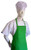 CHEFSKIN Green Chef Apron w/Fully Adjustable Neck Straps Size 6x