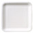 Creative Converting Touch of Color 18 Count Square Paper Lunch Plates, White
