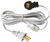 6-Pack Westinghouse Lighting 70108 Snap-In Socket Cord. 6-Ft.