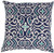 Pillow Perfect Blue/White Damask 24.5-Inch Floor Pillow