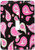 3dRose Lsp_13781_1 Pink and Black Paisley Print Single Toggle Switch
