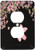 3dRose lsp_97837_6 Pink And White Cherry Blossoms On Black Background 2 Plug Outlet Cover