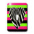 3dRose LLC lsp_20383_1 Punk Rockabilly Zebra Heart Pink Green Black Print - Single Toggle Switch