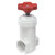 NDS GVP-0500-S 1/2-Inch Slip PVC Schedule 40 Gate Valve, White
