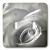 3dRose LLC lsp_22343_2 Rose in Black and White Double Toggle Switch