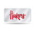 Rico Industries Nebraska Cornhuskers Laser Cut Silver License Plate