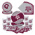 Texas A&M Aggies Party Bundle - Plates, Cups, Napkins - Serves 8
