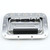 Heyous 1pc 6.3x4.2 inch Silver Recessed Spring Loaded Pull Handle for Flight Case Furniture Cabinet Toolbox Chest