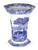 Spode Blue Italian Hexagonal Vase