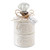 Mud Pie Door Knob Salt Cellar Set, White (4511007)