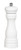 Fletchers' Mill Federal Pepper Mill, White - 6 Inch, Adjustable Coarseness Fine to Coarse, MADE IN U.S.A.
