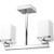 Progress Lighting P350021-015 Metric Polished Chrome Two-Light semi-Flush,
