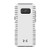 Under Armour UA Protect Grip Case for Samsung Galaxy S8+ - White Graphite