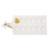 Mud Pie 40700083 Deviled Egg Tray 15.25" x 7" White, Brown, Black