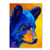 Black Bear Cub 2 by Marion Rose, 14x19-Inch Canvas Wall Art