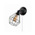 GLOBE ELECTRIC 65448 1-Light Plug-in Wall Sconce