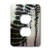 3dRose LLC lsp_33184_6 Tye Dye Black 2 Plug Outlet Cover