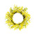 Puleo International 24 in. Artificial Yellow Jasmine Wreath, Green