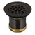 Westbrass Grid Basket Style Bar Sink Strainer, Oil Rubbed Bronze, D2181-12