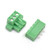 Willwin 20Pcs 5.08mm Pitch 3 Pin PCB Pluggable Terminal Blocks Connectors Green