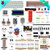 Adeept Super Starter Kit for Raspberry Pi 3, 2 Model B/B+, LCD1602, Servo, Motor, C and Python Code, Beginner/Starter Kit with User Manual/Guidebook