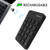 Macally 2.4G Wireless Numeric Keypad Keyboard for Laptop, Apple Mac iMac MacBook Pro/Air, Windows PC, or Desktop Computer with USB Receiver & Rechargeable 18 Key Slim Number Pad - Black