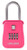 Lion Locks 1500 Key Storage Lock Box with Set Your Own Combination, Pink