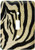 3dRose LLC lsp_34816_1 Zebra Black and Beige Single Toggle Switch