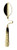 Villeroy & Boch New Wave Caffe 4-3/4-Inch Gold Plated Demi-Tasse Spoon