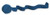 Creative Converting Touch of Color Crepe Paper Streamer Roll, 81-Feet, Navy