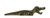 Creative Co-op Alligator Bottle Opener, Green