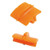 Fiskars 195960-1001 Trimmer Cutting Replacement Blades Style G, Orange