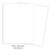 White Card Stock Paper | 8.5 x 11 Inch Thick Heavy Weight Smooth Cardstock | 50 Sheets Per Pack | 80lb Cover (212gsm)