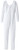 Capezio Big Girls' Team Basic Long Sleeve Unitard, White, Large