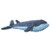 Wildlife Artists Whale Stuffed Animal Plush Toy, Blue