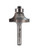 Whiteside Router Bits 2002 Round Over Bit with Ball Bearing