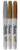 Sharpie - Fine Point Metallic Permanent Markers - Silver/Gold/Bronze (1-Pack of 3)