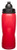 Zak Designs Verve 27 oz. Reusable Squeeze Water Bottles, Fire