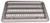 Norcold Inc. Refrigerators 621156PW Polar White Plastic Radius Corner Side Vent