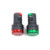 HONJIE Indicator Lights AC/DC 24V, Red&Green LED, Flush Panel Mount 7/8" 22mm-2Pcs