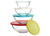 Pyrex Smart Essentials Mixing Bowl Set Including Locking Lids (Clear), 8 piece