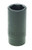 GEARWRENCH 3907D 1/2" Drive 6 Point Deep Axle Nut Socket GM & Ford 29mm, Black