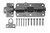 AjustLock 8 Inch Barrel Bolt, Extra Heavy Duty Lock (Stainless Steel)