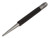 Starrett 117B Center Punch With Round Shank, 4" Length, 3/32" Tapered Point Diameter
