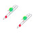 Toysmith Light-Up Rail Twirler (Colors May Vary) (2-Pack)